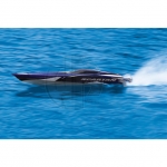 Traxxas Spartan Brushless Powered Boat Now with the NEW TQi 2.4Ghz Radio System - TRX5707-Blue