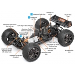 HPI Trophy Truggy 4.6 RTR with 2.4GHz Radio System - 101705 HPI Trophy Truggy 4.6 RTR with 2.4GHz Radio System - 101705