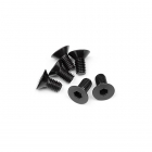 HPI Flat Head Screw M6x12mm with 4mm Hex Socket (Pack of 6 Screws) - 109919 HPI Flat Head Screw M6x12mm with 4mm Hex Socket (Pack of 6 Screws) - 109919