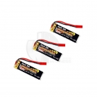 Overlander 3.7v LiPo 550mAh 20C Batteries for Blade 120 SR Helicopter (Pack of 3) - OL-2102 Overlander 3.7v LiPo 550mAh 20C Batteries for Blade 120 SR Helicopter (Pack of 3) - OL-2102