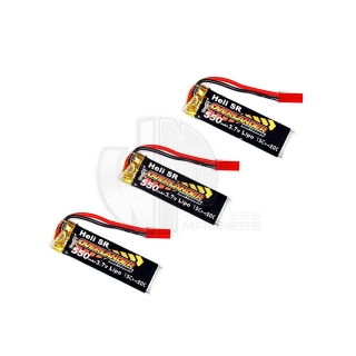 Overlander 3.7v LiPo 550mAh 20C Batteries for Blade 120 SR Helicopter (Pack of 3) - OL-2102