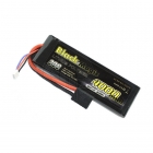 Black Magic 4000mAh 7.4V 30C Semi-Hard Case LiPo Battery with Traxxas Connector - BM4002