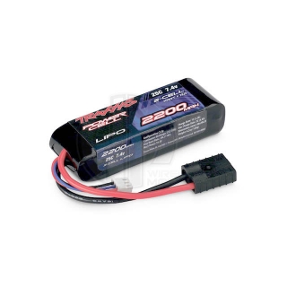 Traxxas Power Cell 7.4V 2200mAh 25C 2S LiPo Battery Ideal for 1/16 Scale Models - TRX2820