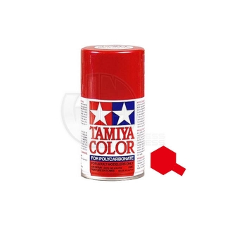 Tamiya PS-60 Bright Mica Red 100ml Polycarbonate Spray Paint - 86060