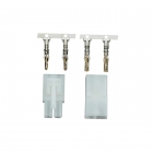 Etronix Tamiya Male/Female Connector Set With Crimps - ET0795 Etronix Tamiya Male/Female Connector Set With Crimps - ET0795
