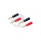 Logic RC 4mm Gold Banana Plugs (2 Pairs) - FS-BAN04-02