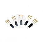 Logic RC Futaba Socket Set with Gold Pins (5 Pack) - FS-FUTF-05 Logic RC Futaba Socket Set with Gold Pins (5 Pack) - FS-FUTF-05