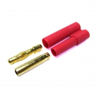 Etronix 4.0mm Gold Connector with Housing - ET0604 Etronix 4.0mm Gold Connector with Housing - ET0604