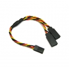 Etronix 22AWG 30cm JR Twisted Y Extension Wire - ET0754 Etronix 22AWG 30cm JR Twisted Y Extension Wire - ET0754