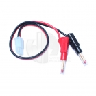 Logic RC Charger Lead 4mm Gold Banana Connectors to Tamiya Connector - LGL-CLTAM