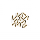 Overlander 4mm Gold Stub Bullet Connectors (10 Pairs) - OL-2142