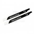Revolution 430mm Flybar 3D Carbon Fibre Main Rotor Blades - RVOB043000 Revolution 430mm Flybar 3D Carbon Fibre Main Rotor Blades - RVOB043000