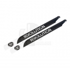 Revolution 550mm Flybarless 3D Carbon Fibre Main Rotor Blades - RVOB055050 Revolution 550mm Flybarless 3D Carbon Fibre Main Rotor Blades - RVOB055050
