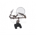 Proedge Extra Helping Hands Glass Magnifier with Iron Base - PRO55170 Proedge Extra Helping Hands Glass Magnifier with Iron Base - PRO55170