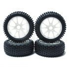 Kyosho Multi Spike Tyre with Foam Insert on MP7.5 Wheels (Set of 4) - BSW40W Kyosho Multi Spike Tyre with Foam Insert on MP7.5 Wheels (Set of 4) - BSW40W