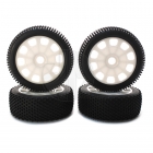 Kyosho Multi Spike Tyre with Foam Insert on White Wheels (Set of 4) - IFTH002WMS Kyosho Multi Spike Tyre with Foam Insert on White Wheels (Set of 4) - IFTH002WMS