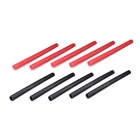 Overlander Heatshrink 6.4mm x 80mm Length (5 Red and 5 Black Heat Shrink) - OL-2180 Overlander Heatshrink 6.4mm x 80mm Length (5 Red and 5 Black Heat Shrink) - OL-2180