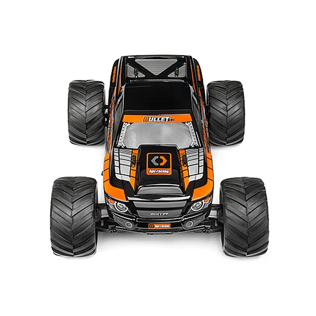 hpi nitro truck body clear