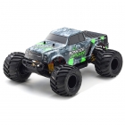 Kyosho Monster Tracker T1 1/10 RTR 2WD Electric RC Truck (Grey/Green) - 34403T1B Kyosho Monster Tracker T1 1/10 RTR 2WD Electric RC Truck (Grey/Green) - 34403T1B