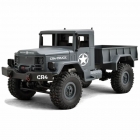 Funtek 1/16 CR4 Grey Military Truck Crawler 4WD with 2.4GHz Radio System (RTR) - FTK-CR4-GR Funtek 1/16 CR4 Grey Military Truck Crawler 4WD with 2.4GHz Radio System (RTR) - FTK-CR4-GR