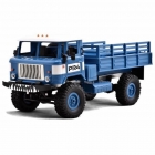 Funtek 1/16 PR4 Blue Military Dump Truck 4WD with 2.4GHz Radio System (RTR) - FTK-PR4-BL Funtek 1/16 PR4 Blue Military Dump Truck 4WD with 2.4GHz Radio System (RTR) - FTK-PR4-BL