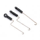 Blade mCP X and Blade mCPX V2 Servo Pushrod Set with ball link (3 Pushrods) - BLH3508 Blade mCP X and Blade mCPX V2 Servo Pushrod Set with ball link (3 Pushrods) - BLH3508