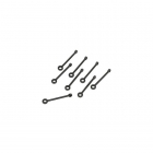 Blade mCP X and Blade mCPX V2 Rotor Head Linkage Set (8 Links) - BLH3522 Blade mCP X and Blade mCPX V2 Rotor Head Linkage Set (8 Links) - BLH3522