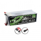 Bionic 6S 22.2v 30C 2200mAh LiPo Flight Battery with Deans Connector - BFS30-2200-0601 Bionic 6S 22.2v 30C 2200mAh LiPo Flight Battery with Deans Connector - BFS30-2200-0601
