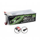 Bionic 6S 22.2v 30C 2500mAh LiPo Flight Battery with Deans Connector - BFS30-2500-0601 Bionic 6S 22.2v 30C 2500mAh LiPo Flight Battery with Deans Connector - BFS30-2500-0601