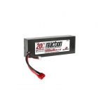 Dynamite Reaction 7.4V 5000mAh 2S 20C Hard Case LiPo Battery with Deans Connector - DYN9004D Dynamite Reaction 7.4V 5000mAh 2S 20C Hard Case LiPo Battery with Deans Connector - DYN9004D