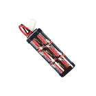 Overlander 3800mAh 7.2V NiMh Stick Battery Pack with Tamiya Plug for RC Cars, Boats, Bike - OL-1484 Overlander 3800mAh 7.2V NiMh Stick Battery Pack with Tamiya Plug for RC Cars, Boats, Bike - OL-1484
