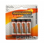 Overlander AA Ultra-Long Life Premium 4 Pack Alkaline Batteries (LR6) - OL-2671 Overlander AA Ultra-Long Life Premium 4 Pack Alkaline Batteries (LR6) - OL-2671