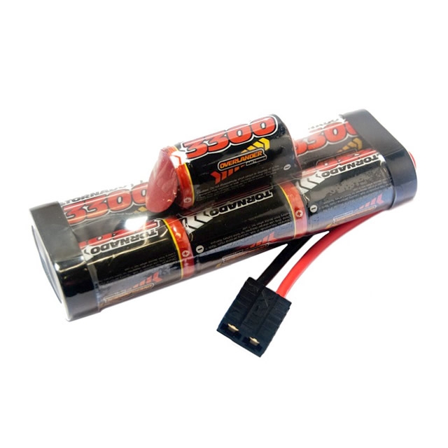 Kit de batterie NiMH SubC 3300 mAh 7.2 V Premium Sport