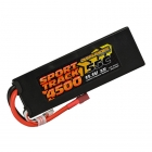 Overlander Sport Track 4500mAh 3S 11.1v 55C LiPo Battery in Hard Case with Deans Connector - OL-2956 Overlander Sport Track 4500mAh 3S 11.1v 55C LiPo Battery in Hard Case with Deans Connector - OL-2956