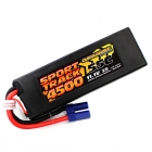 Overlander Sport Track 4500mAh 3S 11.1v 55C LiPo Battery in Hard Case with EC5 Connector - OL-2956EC5 Overlander Sport Track 4500mAh 3S 11.1v 55C LiPo Battery in Hard Case with EC5 Connector - OL-2956EC5