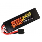 Overlander Sport Track 4500mAh 3S 11.1v 55C LiPo Battery in Hard Case with Traxxas Connector - OL-2956TRX Overlander Sport Track 4500mAh 3S 11.1v 55C LiPo Battery in Hard Case with Traxxas Connector - OL-2956TRX
