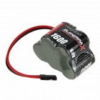 Radient Superpax 6V 1600mAh 3+2 NiMh Receiver Hump Battery with JR/Futaba Plug - RDNA0089 Radient Superpax 6V 1600mAh 3+2 NiMh Receiver Hump Battery with JR/Futaba Plug - RDNA0089