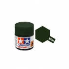 Tamiya Mini XF-61 Flat Dark Green Acrylic Paint 10ml Bottle - 81761 Tamiya Mini XF-61 Flat Dark Green Acrylic Paint 10ml Bottle - 81761