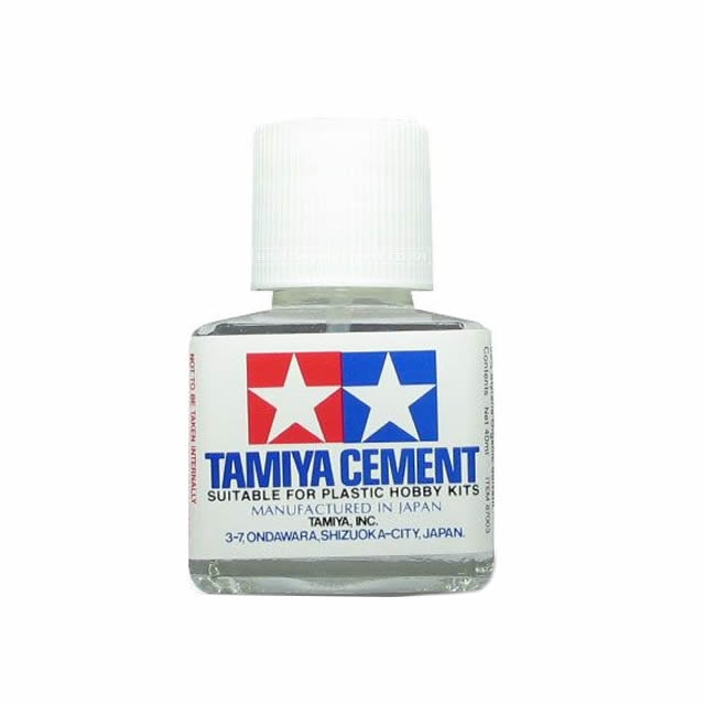 Tamiya Liquid Cement Adhesive Glue for Plastic Hobby Kits 40ml 87003 | eBay