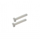 FlightLine 2BAx47mm White Nylon Wingfix Bolts (Pack of 2) - HFL5501 FlightLine 2BAx47mm White Nylon Wingfix Bolts (Pack of 2) - HFL5501