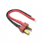 Etronix Male Deans Connector with 10cm 14AWG Silicone Wire - ET0620 Etronix Male Deans Connector with 10cm 14AWG Silicone Wire - ET0620