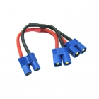 Etronix Battery Harness for 2 Packs in Parallel Adaptor with EC3 Connectors - ET0705 Etronix Battery Harness for 2 Packs in Parallel Adaptor with EC3 Connectors - ET0705