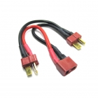 Etronix Deans 2S Battery Harness for 2 Packs in Series 14AWG Silicone Wire - ET0707 Etronix Deans 2S Battery Harness for 2 Packs in Series 14AWG Silicone Wire - ET0707