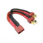 Etronix Deans 2S Battery Harness for 2 Packs in Parallel 14AWG Silicone Wire - ET0708 Etronix Deans 2S Battery Harness for 2 Packs in Parallel 14AWG Silicone Wire - ET0708