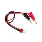 Logic RC Charger Lead 4mm Gold Banana Connectors to Deans Male Connector - LGL-CLDNS Logic RC Charger Lead 4mm Gold Banana Connectors to Deans Male Connector - LGL-CLDNS