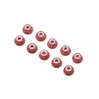 Ansmann Racing Red Aluminium Nylon Nut 3mm (10 Nuts) - 203000018 Ansmann Racing Red Aluminium Nylon Nut 3mm (10 Nuts) - 203000018