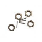 Losi 8ight Hard Anodised Wheel Nuts and Pins (Pack of 4) - LOSA3531 Losi 8ight Hard Anodised Wheel Nuts and Pins (Pack of 4) - LOSA3531
