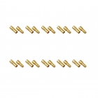 Overlander High Quality 3.5mm Gold Connectors (10 Pairs) - OL-2144 Overlander High Quality 3.5mm Gold Connectors (10 Pairs) - OL-2144