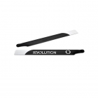 Revolution 430mm Flybar 3D Carbon Fibre Main Rotor Blades - RVOB043000 Revolution 430mm Flybar 3D Carbon Fibre Main Rotor Blades - RVOB043000