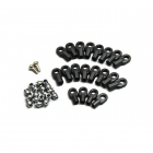 Traxxas Rod Ends 16 Long, 4 Short, 18 Hollow Ball Connectors and 2 Ball Screws - TRX1942 Traxxas Rod Ends 16 Long, 4 Short, 18 Hollow Ball Connectors and 2 Ball Screws - TRX1942